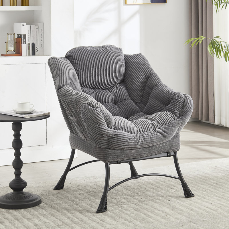 Fauteuil Lazy, Gris