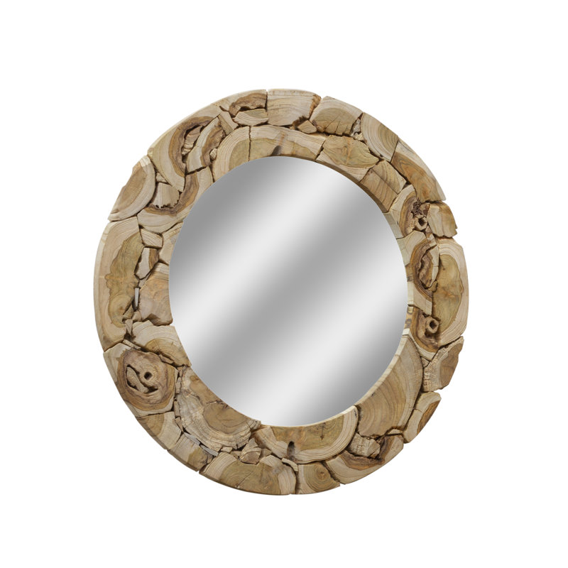 Buntin Solid Wood Flat Mirror