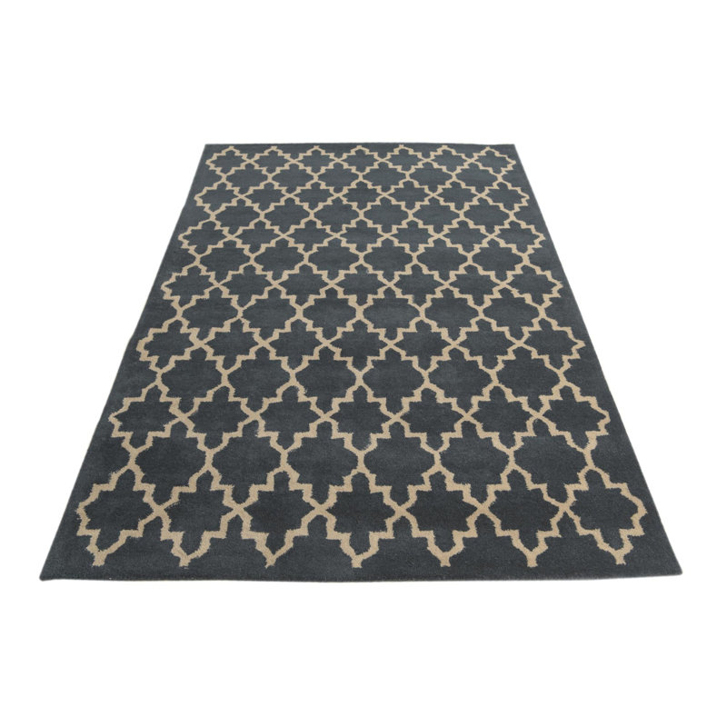 Tapis noir Myrick
