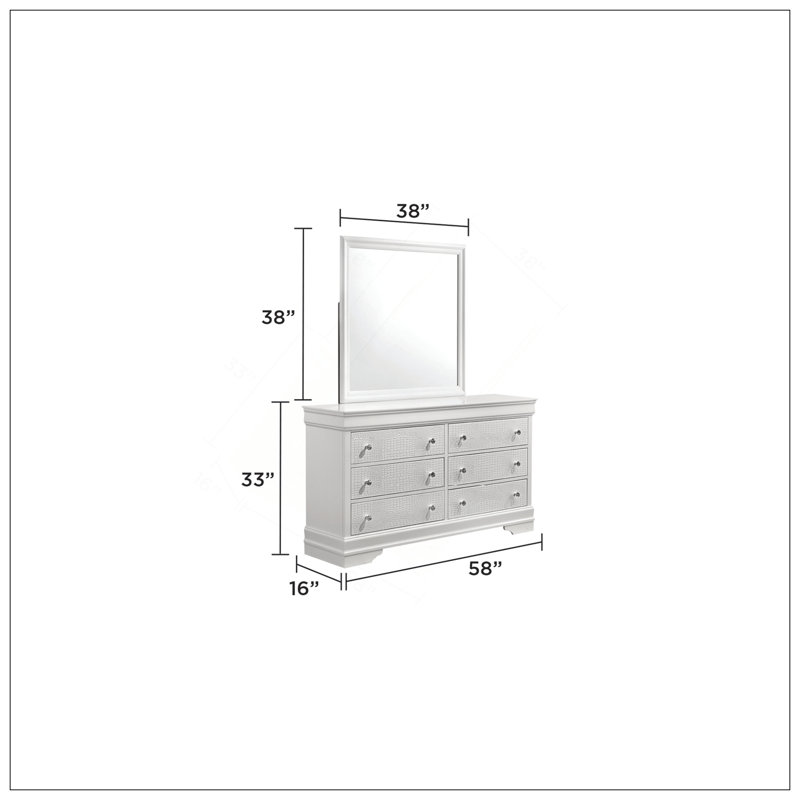 Grand miroir réfléchissant de style moderne avec cadre métallique élégant pour une luminosité et une polyvalence accrues