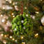 Mistletoe Ball Holiday Shaped Ornament