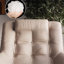 Chaise berçante moderne rembourrée-103977813