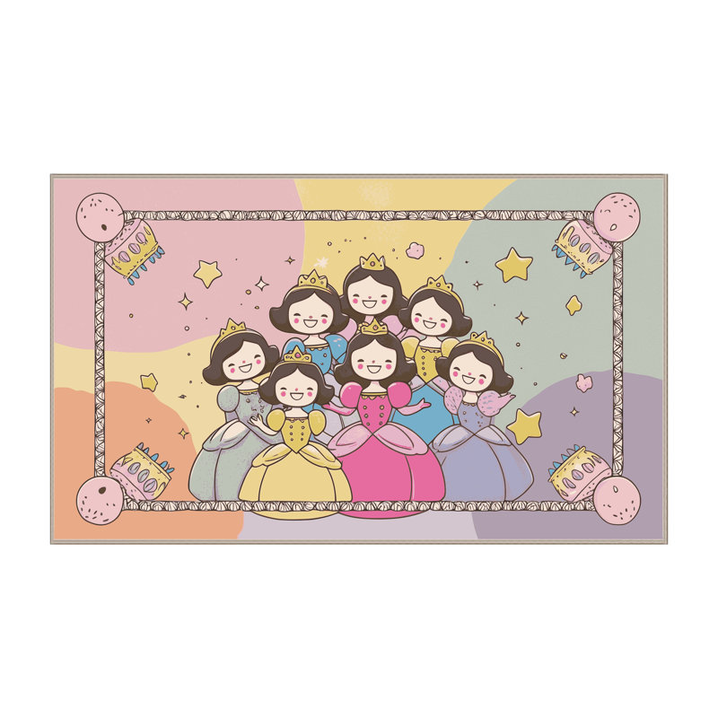Tapis fantaisie East Urban Home, Rectangulaire 2 pi x 3 pi