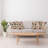 Fabric Reversible Throw Pillow-99054493