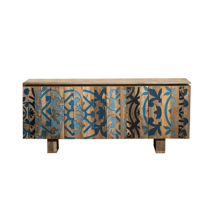Elsene 177cm Solid Wood Sideboard