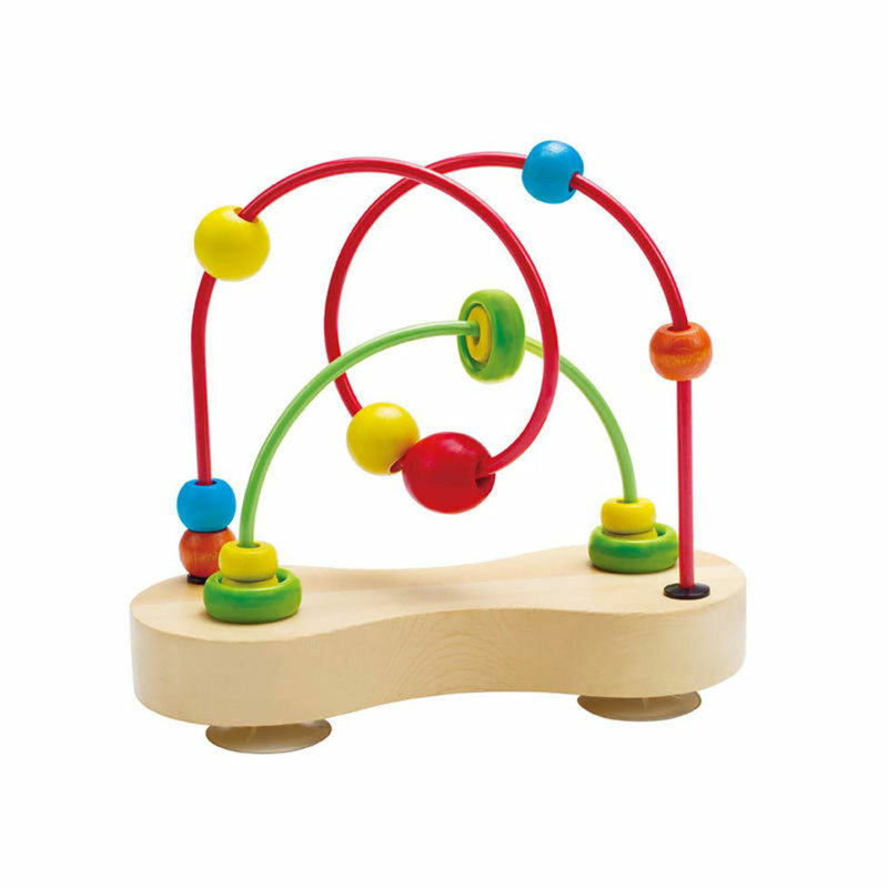 Jeu éducatif double labyrinthe de billes