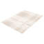 Tapis de couloir ivoire / gris en polyester tissé à plat 2 pi 6 po x 8 pi Markisha-1793453432
