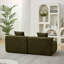 Canapé modulaire courbé Chenille-456233170