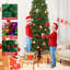 Arbre de Noël avec pommes de pin-1000491168
