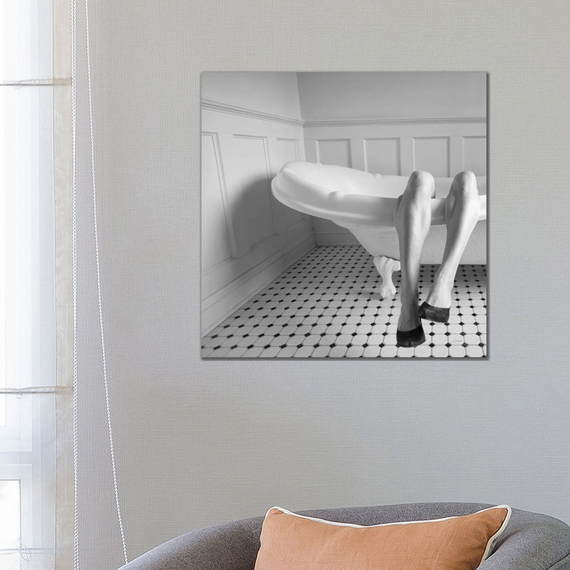 Legs by Aledanda - Print on Canvas, Wrapped Canvas, 66.04cm H x 66.04cm W x 1.91cm D