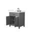 Beckett 30" Freestanding Single Bathroom Vanity with Quartz Top-1891304450-1891304454-1891304473