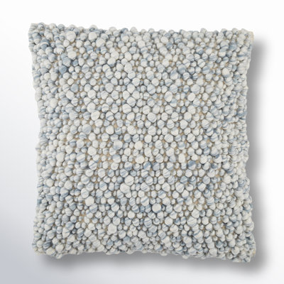 Upson Embroidered Wool Throw Pillow