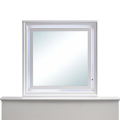 Verona  Mirror,  Pearl White