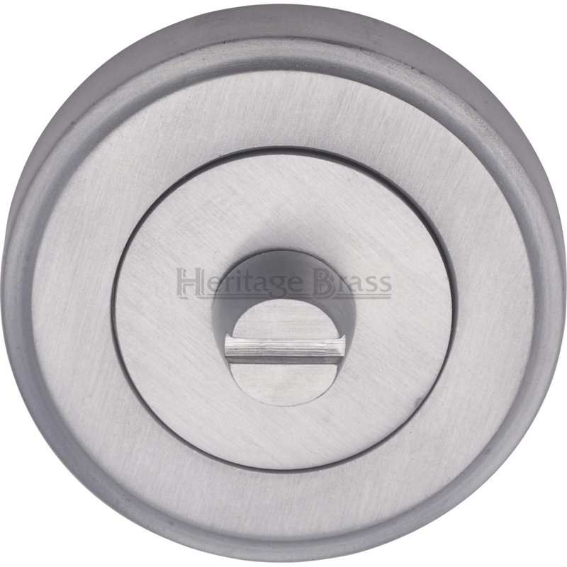 Heritage Brass Heritage Privacy Thumbturn & Emergency Release, Satin Chrome