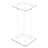 3/4" Rods Clear Riser Acrylic Transparent Plexiglass Pedestal Table Display Podium-1252628607
