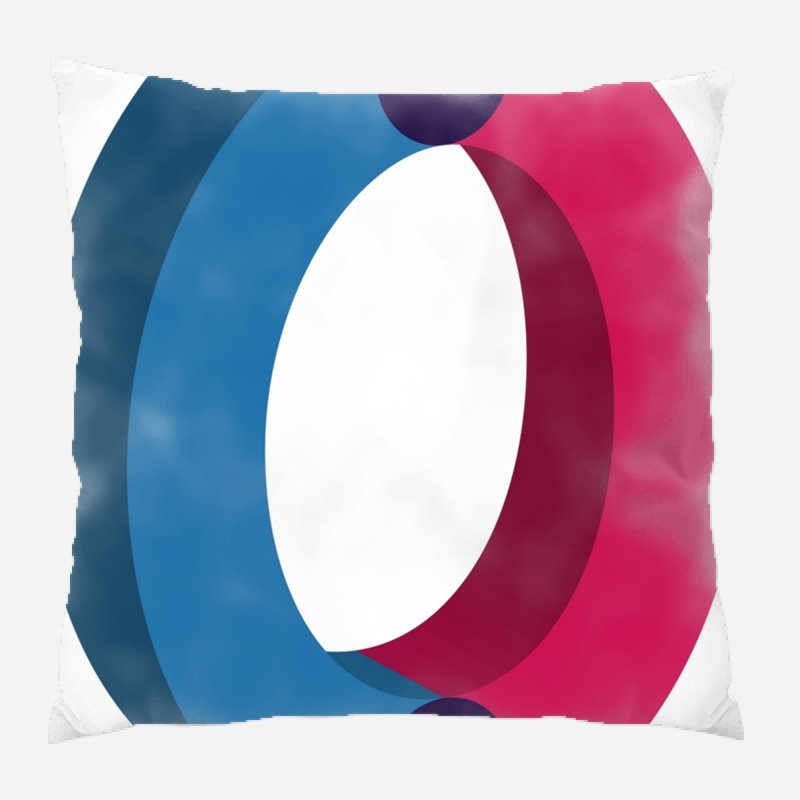 Microsuede Reversible Throw Pillow