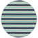 Triplehorn Machine Woven Striped Indoor Outdoor Area Rug 