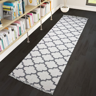 Runner Ibanez Moroccan Cotton Hand Woven Area Rug