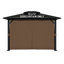 Aoodor Replacement 4-Panel Gazebo Sidewall Curtains -97531252-90565558