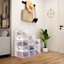 Boîte de rangement en plastique pour chaussures