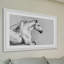 «White Mane», reproduction encadrée-20656079