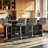 Upholstered Adjustable Height Counter Stool-907616395