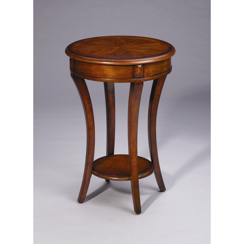 Solid Wood Top End Table