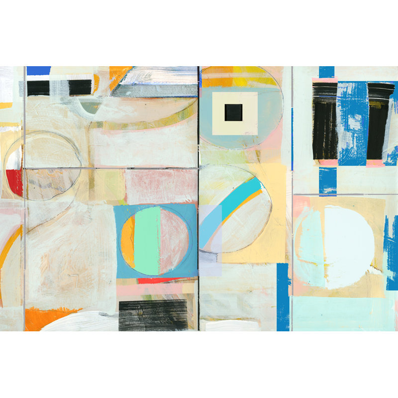 City Grid II - impression sur toile tendue, H 8 po x l 12 po