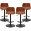 Ensemble de 2 tabourets de bar réglables-125539863
