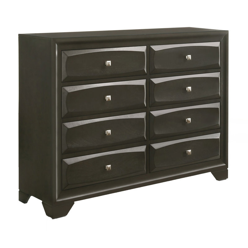 Commode double 8 tiroirs Adrianah