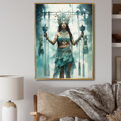 Green Mexico Art Dance of, reproduction d'art sur toile