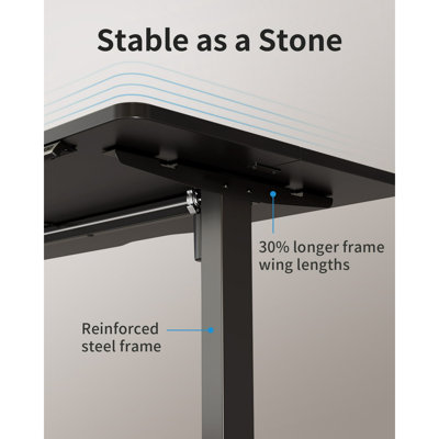 Electric Standing Desk, Height Adjustable Sit Stand Desk