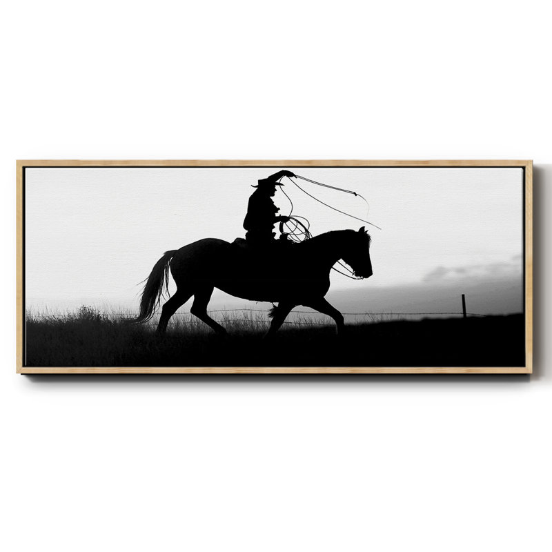«Rope and Ride II», toile encadrée, H 24 po x l 60 po