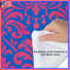 Édredon rose et bleu damassé-131117952
