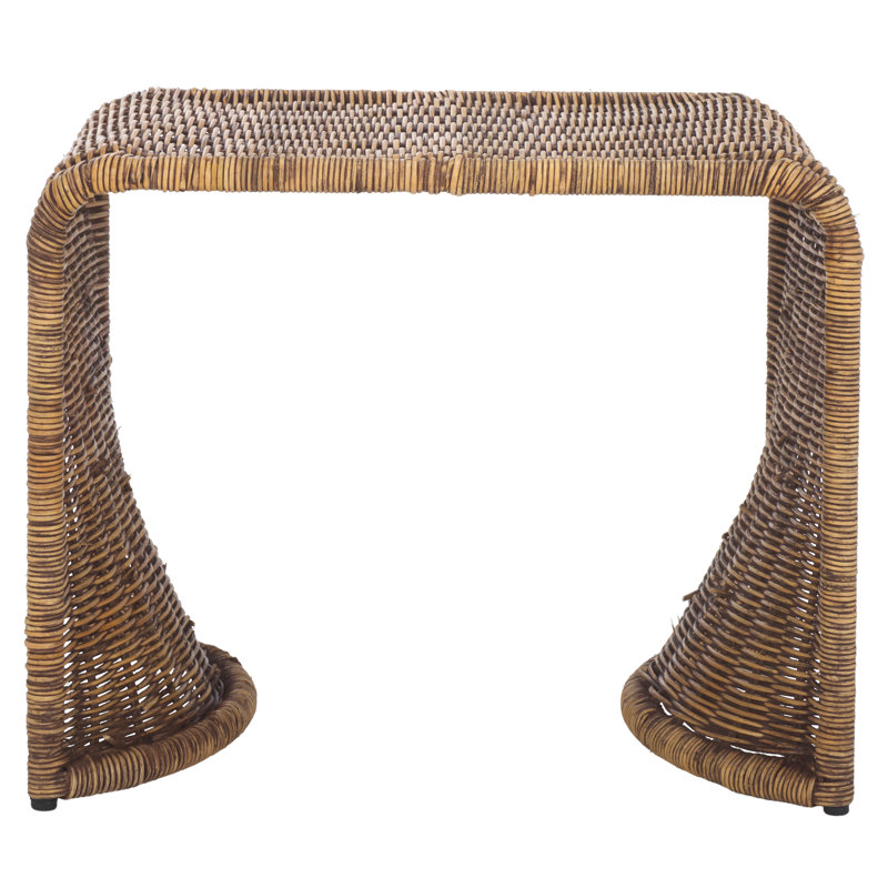 Zendy Accent Table, Honey Brown