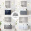 Meuble-lavabo double 72 po X P 22 po D