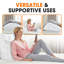 Housse et insert de traversin en velours-1305365276