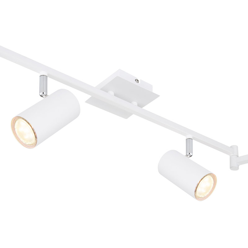Robby Semi Flush Mount, Matt Brushed Nickel