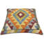 Coussin Boho Chic Jaye turc tissé à la main - 18 po x 19 po
