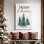 «Midwinter of Silver Promise» - Toile tendue avec châssis de qualité supérieure-2122248816