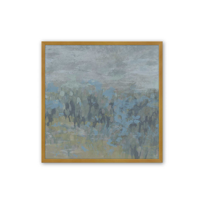 «Meadow Timelaps II» par June Erica Vess, reproduction d'art, Impression sur cadre ouvert sans papier mat, H 12 po x l 12 po