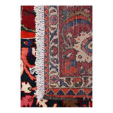 Fine Hand knotted Persian Bakhtiari rug 10'4"X12'9"