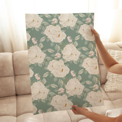 Impression florale classique sans cadre
