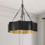 Luminaire suspendu 5 lumières Ottavio