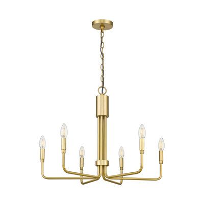 Lustre traditionnel / classique à 6 lumières Shontee