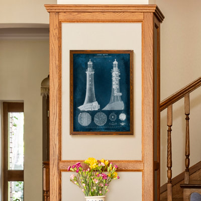 " Lighthouse Blueprint " by Paul Cezanne