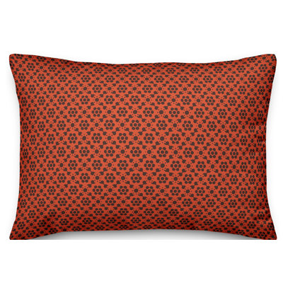 Floral Lumbar Pillow