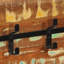 Solid Wood Wall Mounted Coat Rack-2036958170