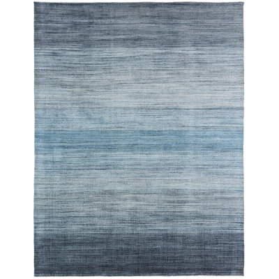 Maidenhead Ombre Area Rug in Blue