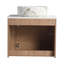24 - Inch Wall Mounted Bathroom Vanity, Ceramic Art Sink, Soft Close Single Door, Kd Packed Plywood Modern Style, Easy Stain Removal, Left Or Right Opening 24'' Vanity With 1 And Stylish, Comfortable